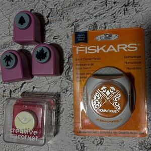 Fiskars Paper Punch w/Bundle